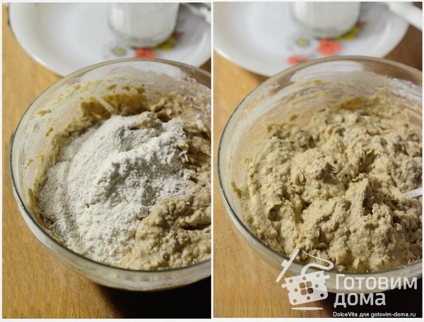 Австрийский кекс с цукатами, орехами и кофейной глазурью фото к рецепту 3