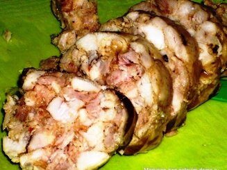 Колбаса куриная домашняя быстрого приготовления
