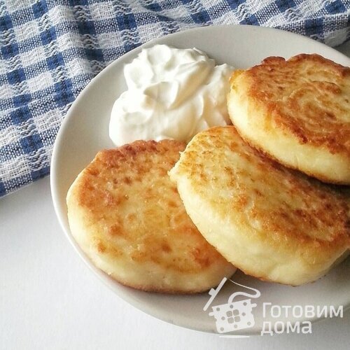 Нежные сырники из творога