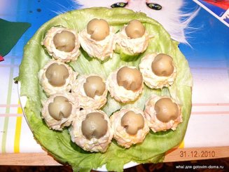 Закуска "Грибная полянка"