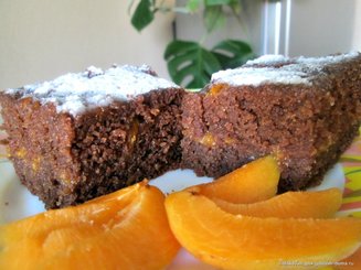 Быстрый шоколадный манник (кекс)