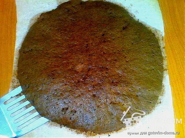 Шоколадный песочный торт фото к рецепту 7