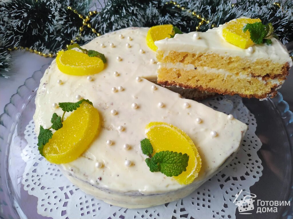 Лимонный торт - Со Вкусом