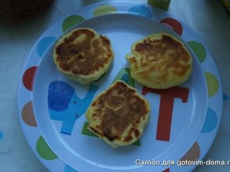 Сырники с кукурузной мукой