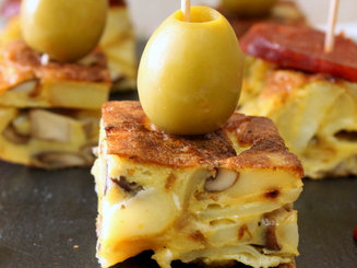 Классическая испанская тортилья (Tortilla de patatas)