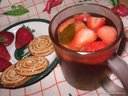 Клубнично-мятный чай от Викуся Кукуся Клубнично-мятный чай от Викуся Кукуся
