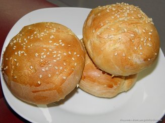 Булочки для гамбургеров усовершенствованные