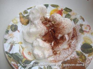 Десерт "Снежки" за 30 секунд