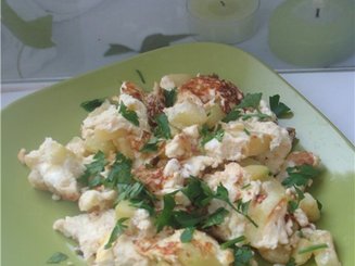 Омлет с кабачками