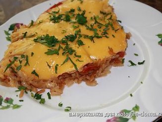 Рисовый "пирог"