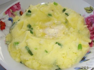 Чамп, ирландское картофельное пюре