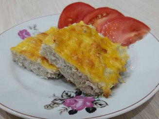 Капустная запеканка с фаршем