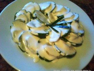 Баварский картофелъный салат с огурцом