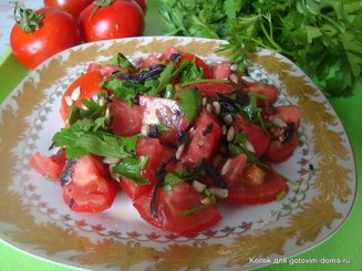 Южно-русский салат с акцентом