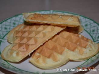 Ванильные вафли