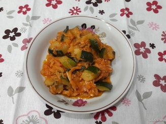 Кабачки тушёные