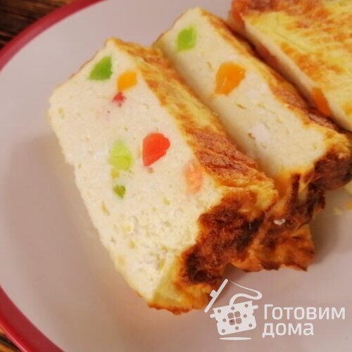 Творожная запеканка без муки и масла
