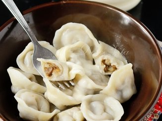 Пельмени с чечевицей