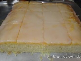 Лимонные пирожные