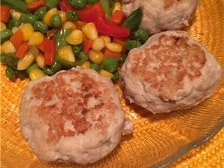 Куриные котлеты с яблоком