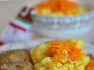 Маринованная цветная капуста по-корейски