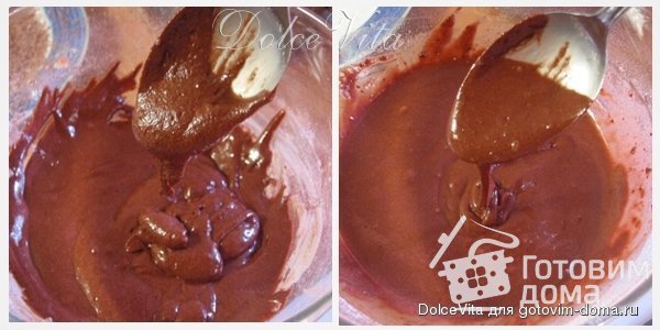 Постный шоколадно-апельсиновый кекс (без масла) фото к рецепту 5