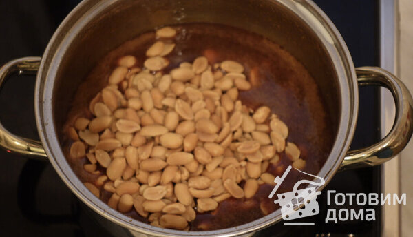 Чизкейк карамельный с арахисом фото к рецепту 9