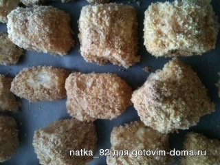 Пирожное "Мини Наполеончики" из слоёного теста
