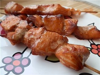 Шашлычки из рыбы