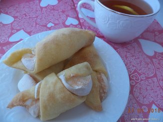Трубочки с безе