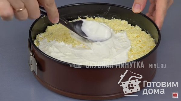 Творожный ванильный десерт (Пирог без муки) фото к рецепту 3