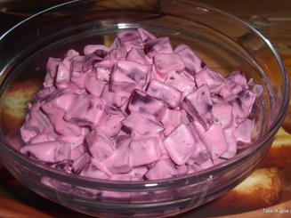 Салат из свеклы и огурцов