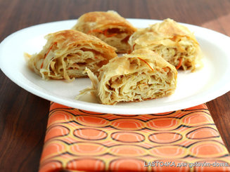Бёрек с мясом и картофелем