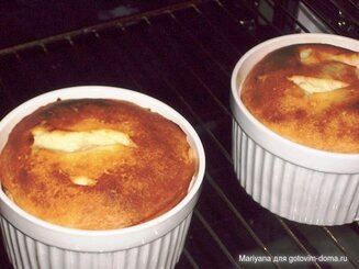 Творожная запеканка с кукурузной мукой