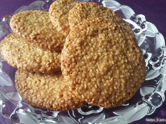 Кунжутное печенье