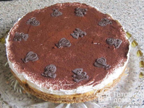 Banoffee Pie (карамельно-банановый торт-десерт без выпечки) фото к рецепту 3