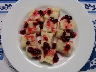 Нежные ленивые вареники с отрубями