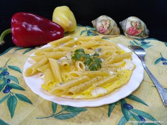 Фритатта с пастой от Женаро