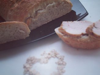 Хлеб с овсяными хлопьями