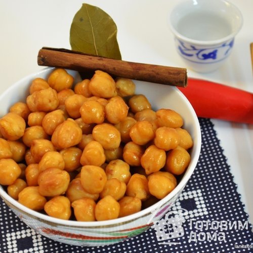 Пряный нут-китайский снэк