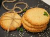 Быстрое хрустящее кунжутное печенье