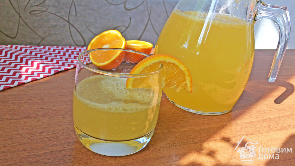 Апельсиновый лимонад - пошаговый рецепт с фото на Готовим дома