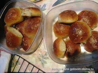 Булочки для гамбургеров усовершенствованные