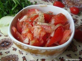 Шакароб по-фергански (салат к плову)