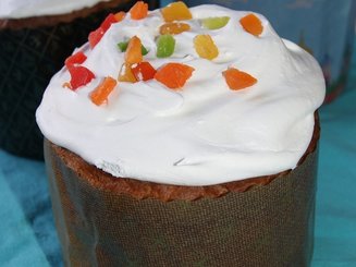 Легкий и очень нежный пасхальный кулич