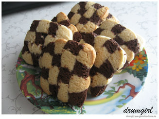 Печенье "Шахматное"