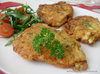 Куриные отбивные с сыром и зеленью