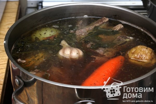 Суп и основное блюдо из говядины фото к рецепту 5