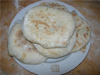 "Чалпак" - узбекские лепешки