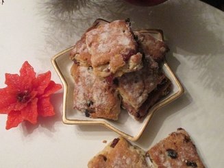Рождественское  немецкое печенье "Mini-Stollen"
